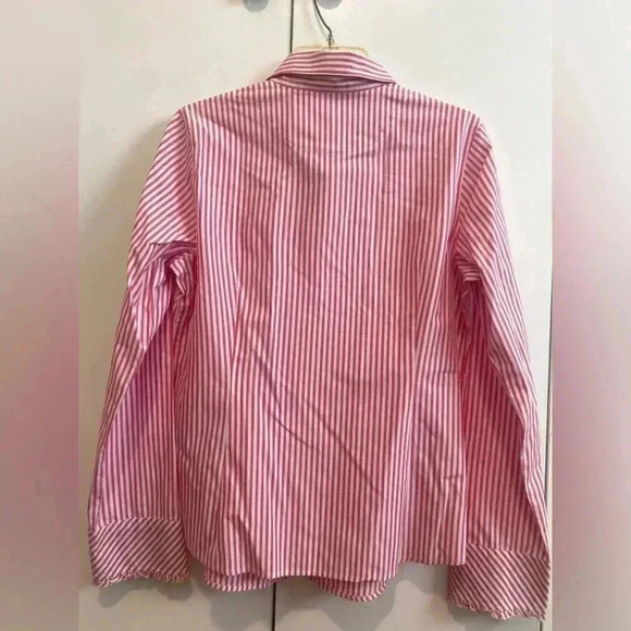Lilly Pulitzer striped button down shirt Size 12 - Picture 7 of 12